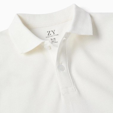 ZIPPY balti polo krekli (3/4–5/6 g.) | Lapute.lt