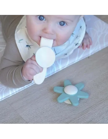 Silikona griežamie rotaļlietu spineri zīdaiņiem (3 gab.)