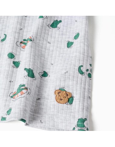 Vaikiška pižama Aligatotriai (3/4-11/12) Vaikiška pižama Aligatotriai (3/4-11/12)