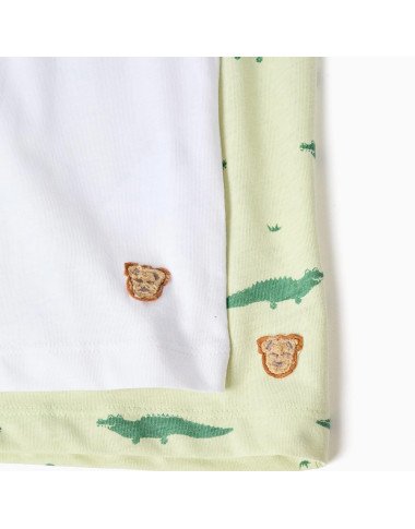 Bērnu pidžamu komplekts Aligatori, 2 gab. (3/4–11/12 g.)