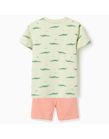 Vaikiška pižama Aligatotriai, 2 vnt. (3/4-11/12)