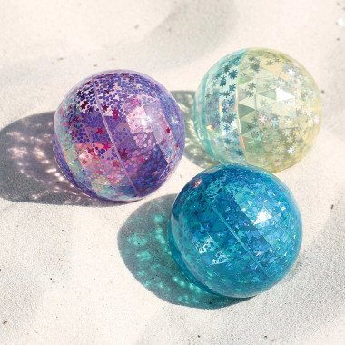 Ludi sensorā bumbiņa ar spīdumiem, 10 cm | Lapute.lt