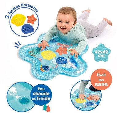 Ludi piepūšamais ūdens paklājs zīdaiņiem Zvaigzne | Lapute.lt