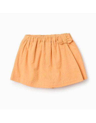 Oranžiniai šortai–sijonas (6/9–24/36 mėn)