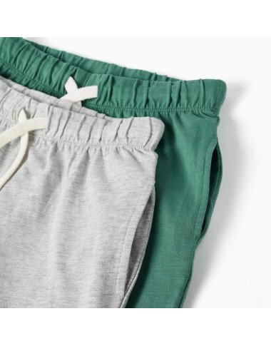 Kokvilnas šorti zēnam (2 gab., 3/4–11/12 g.)