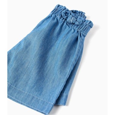 Lengvi džinsiniai šortukai mergaitėms
