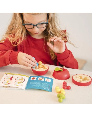 Loģiskā spēle bērniem Apple Puzzler
