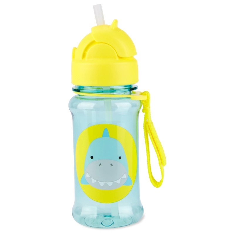 Vaikiška gertuvė su šiaudeliu Ryklys, 355 ml