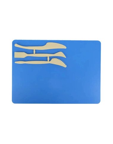 Plastilīna paliktnis ar instrumentiem (A5) Plastilīna paliktnis ar instrumentiem (A5)