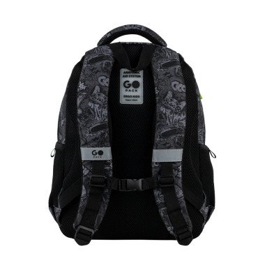 GoPack WOW Skate ergonomiska skolas mugursoma | Mugursoma 1.–4. klasei | Lapute.lt