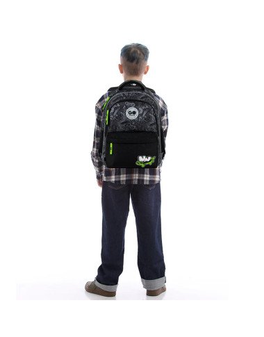 GoPack WOW Skate ergonomiska skolas mugursoma (15 l)