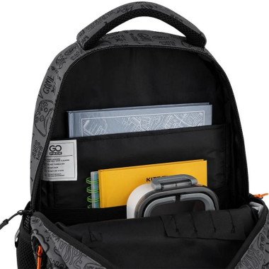 GoPack WOW Skate ergonomiska skolas mugursoma | Mugursoma 1.–4. klasei | Lapute.lt