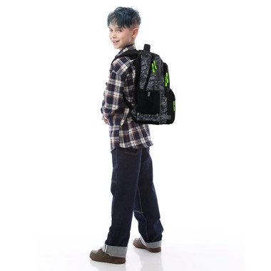 GoPack WOW Skate ergonomiska skolas mugursoma | Mugursoma 1.–4. klasei | Lapute.lt