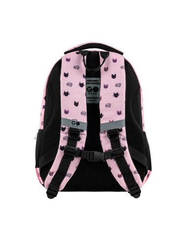 GoPack Meow Cats ergonomiska skolas mugursoma (17 l)