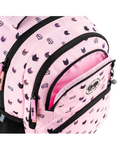 GoPack Meow Cats ergonominė mokyklinė kuprinė (17 l)