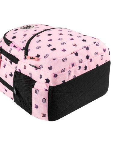 GoPack Meow Cats ergonomiska skolas mugursoma (17 l)