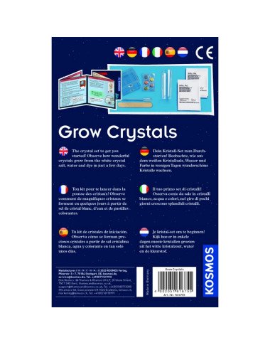 Grow Crystals lavinamasis kristalų auginimo rinkinys