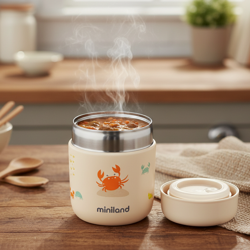 Ką dėti į termosą vaikui – sriubos, troškiniai, košės