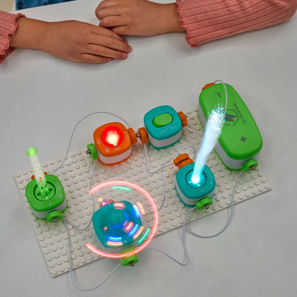 Elektros grandinės mokslinis rinkinys - dovanų idėjas vaikasm 7, 8, 9 metų