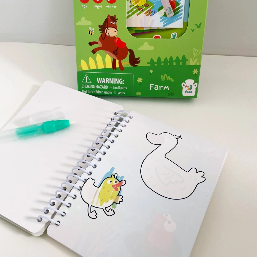 Spalvinimo knygelė - dovanos vaikų darželio gurpėms