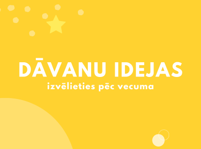 Dovanų idėjos vaikams pagal amžių internetinėje parduotuvėje lapute.lt